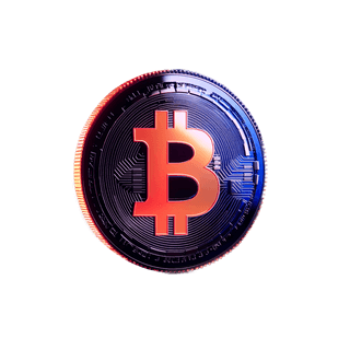 Cartão flutuante com análise gráfica de dados do mercado cripto
